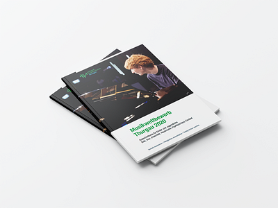 VMTG Program Brochure brochure brochure design clean dctrl design music school swiss switzerland vmtg zurich