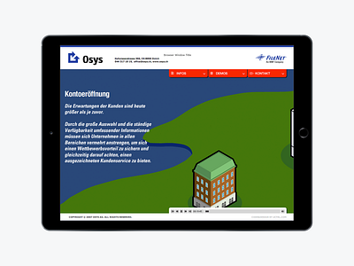 Osys Exhibition App app dctrl design development osys pos swiss switzerland ui ux webdesign website zurich