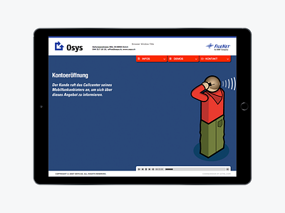 Osys Exhibition App (POS) app dctrl design development osys pos swiss switzerland ui ux webdesign website zurich