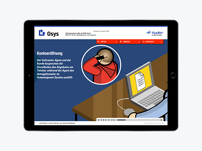 Osys Exhibition App (POS) app dctrl design development osys pos swiss switzerland ui ux webdesign website zurich