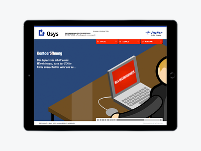 Osys Exhibition App (POS) app dctrl design development osys pos swiss switzerland ui ux webdesign website zurich