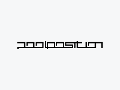 Logo "PoolPosition" dctrl design logo logodesign swiss switzerland zurich