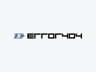 Logo "Error404" dctrl design logo logodesign swiss switzerland zurich