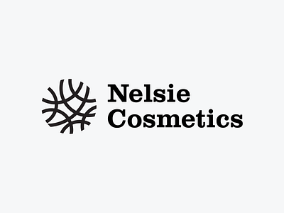Logo "Nelsie Cosmetics" beauty branding cosmetics dctrl design logo logodesign swiss switzerland zurich