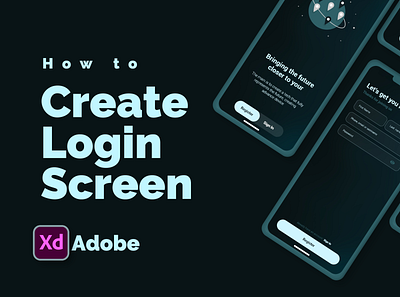 Login Screens adobe adobe xd design login design login screen mobile mobile design mobile ui modern ui ux