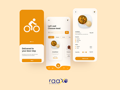 Mobile app UI design for a restaurant. adobe adobe xd branding design homepage mobile onboarding restaurant showcase ui ui ux ui design uidesign uiux ux uxui