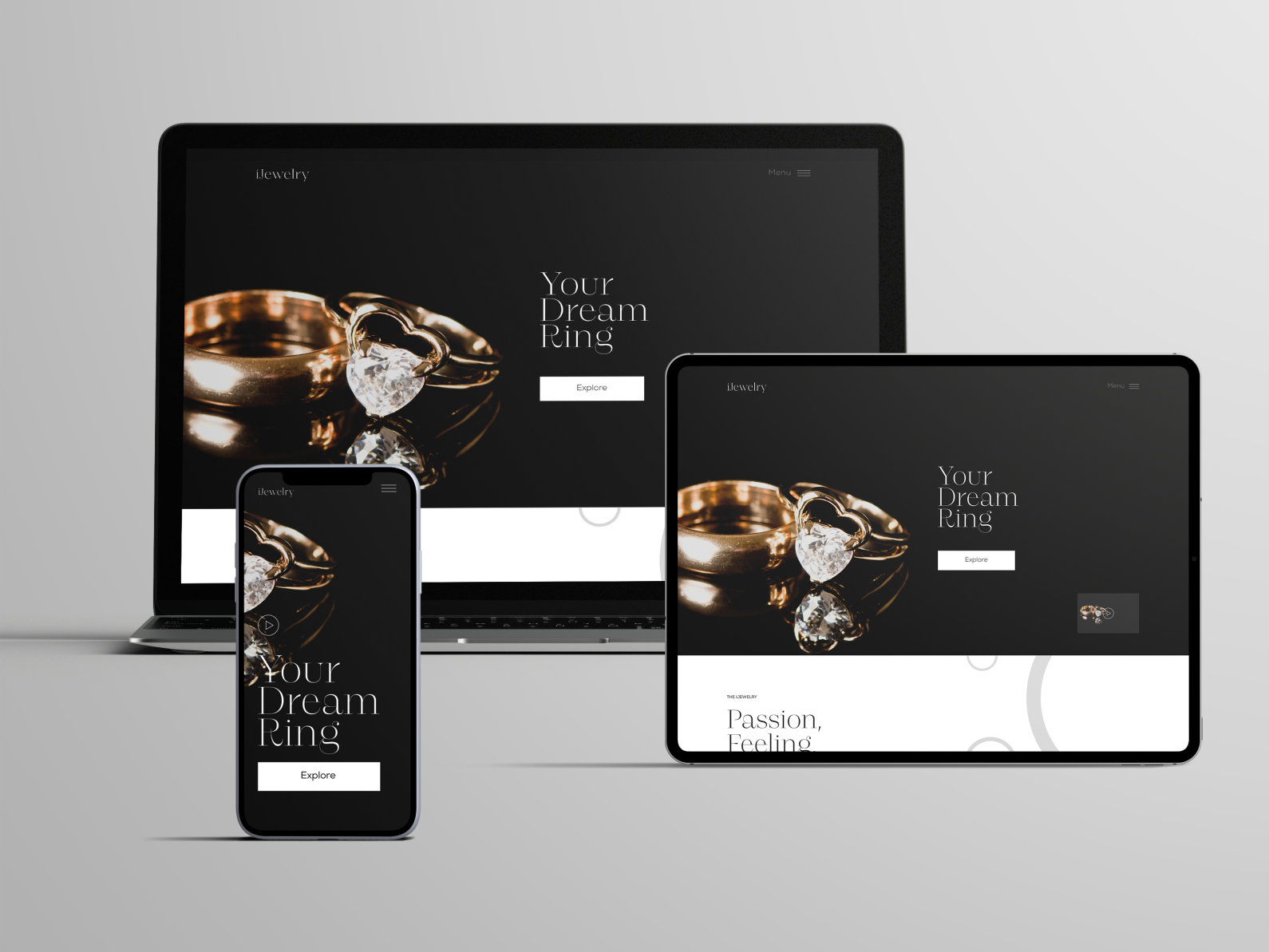 Jewelry Store Landing Page Design by Timothy Exodus (TimX Design) on ...