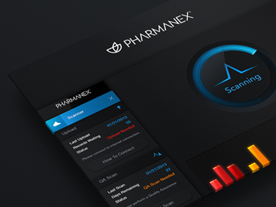 Pharmanex Lucid: iPad App UI Design 