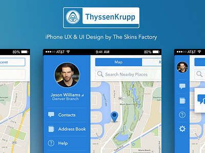 TKE: Mobile Messenger design florida ios mobile ui ui design ui designer ux ux design ux designer