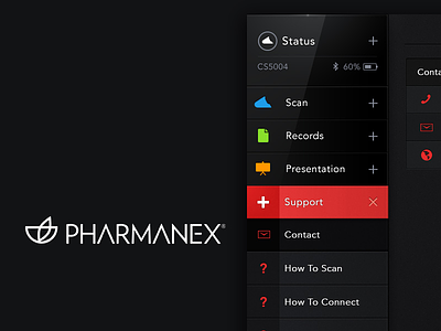 Pharmanex iPad Mini UI + UX - Part 2 design florida ios mobile ui ui design ui designer ux ux design ux designer