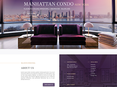 Real Estate Web Design Proof-of-Concept