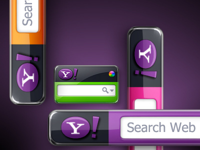 Yahoo Search Sidebar Gadget gadget gui search sidebar the skins factory ui user interface yahoo