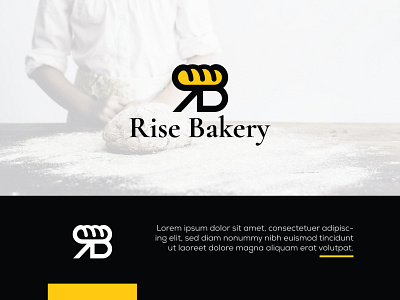 Rise Bakery Logo Design