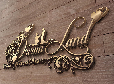 Dream Land Wedding & Event Planner brand and identity brand design brand identity brand identity design branding design illustration illustrator logo logo brand logo branding logo design logo design branding logo design concept logodesign photography vector