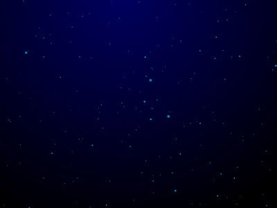 Abstract particle on dark blue Background