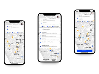 Cycle App with Map interface cycle app design maps travel uidesign uiuxdesigner