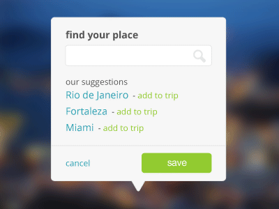 Tooltip: Find your place autocomplete find flat modular place search tourism ui