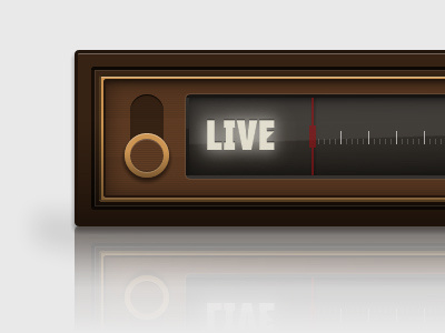 Old Radio created with only CSS3