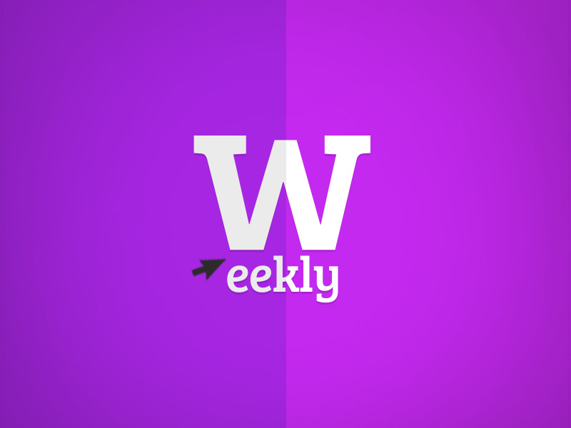 Weekly logo by Bernard De Luna on Dribbble