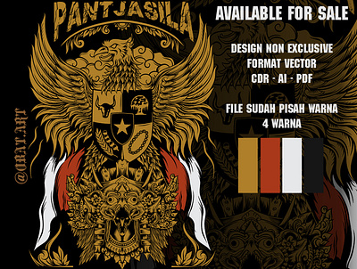 pantjasila/pancasila illustration artwork branding culture design digital art drawing illustration illustration art illustrations indonesia