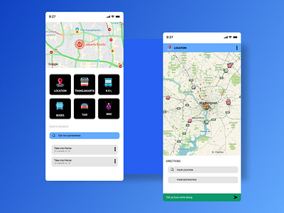 Re-desain App Trafi