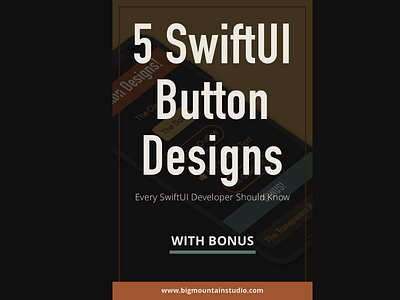 5 SwiftUI Buttons Designs