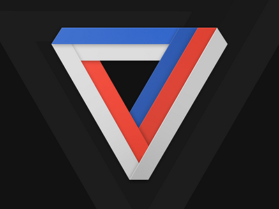 The Verge - Material Icon design material material design paper shadow the verge