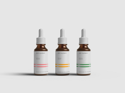 Skin system / Branding branding graphicdesign logo packagedesign packaging visualidentity