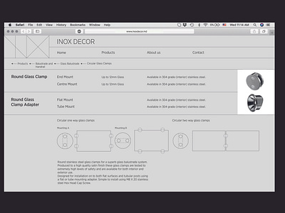 Web Design / INOX DECOR