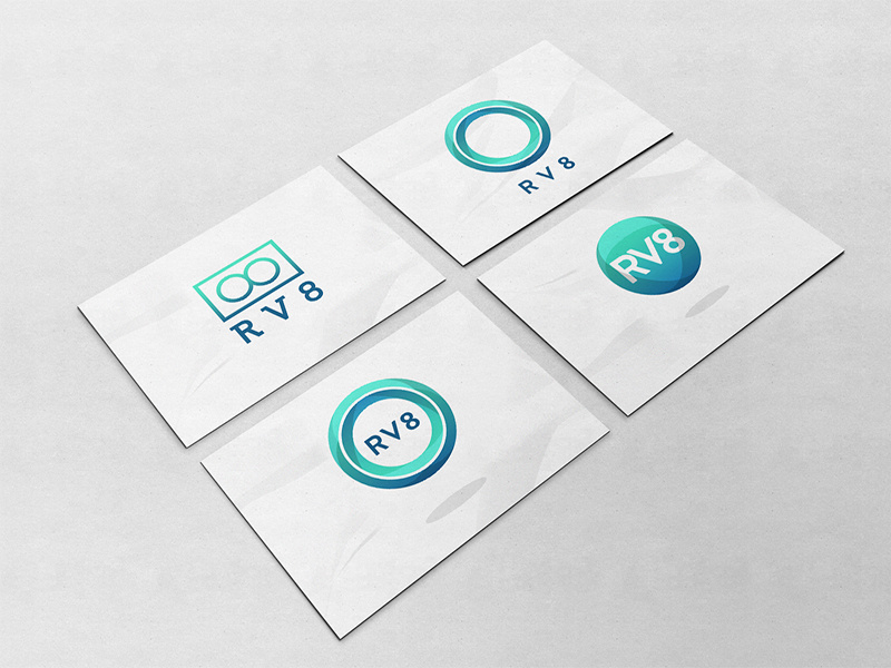 Rv8 Consulting Logo By Daniele Sestagalli On Dribbble