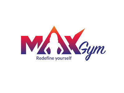 Max gym Logo branding corporate design gym logo