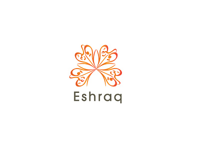 Eshraq - Bookstore Logo book brand branding bright corporate desgin design digital logo logo design publish store