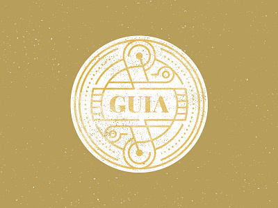 Guide Badge badge gold guide mark seal