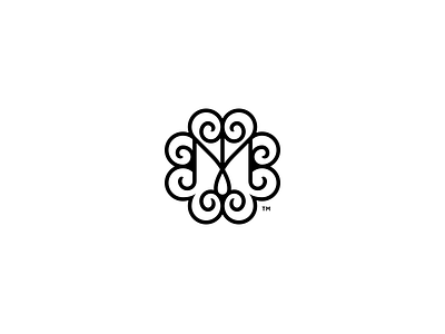 Monogram branding icon lettering logo monogram