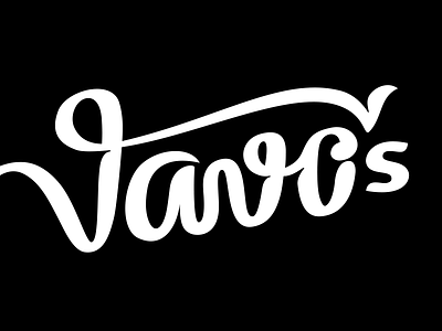 Vavo's branding custom design lettering letters logo logotype type type design typeface