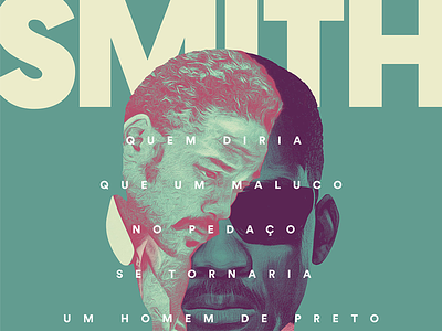 Will Smith bold color illustration poster typography will smith