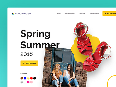 Nordkinder - Salt Water landing page