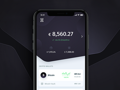 U•••••• crypto banking app