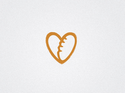 Concept3 artisan bakery brand bread design heart logo love