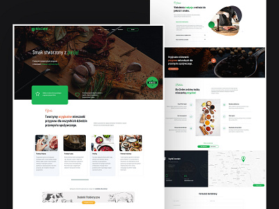 Bellako Spices - Web design design landingpage minimalist spices typography ui uiuxdesign ux web design web ui webdesign website