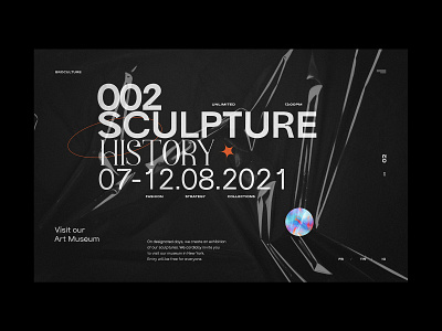 Sculpture - Website Event Concept