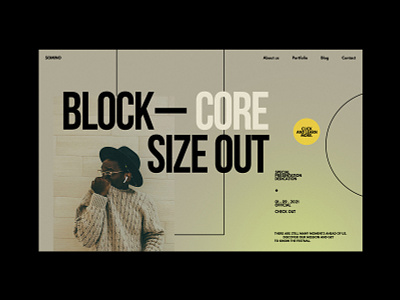 Festival - Website concept blog concept design fashion festival grid minimalist modern music swag ui ux web design website