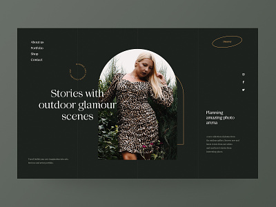 Beuni Look - Website concept autumn clothes collection concept design designer fashion minimalist ui ux web design website
