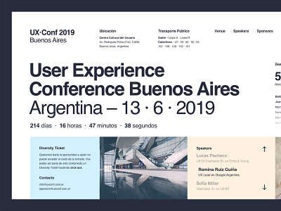 UX · Conf 2019 Buenos Aires – Layout Exploration
