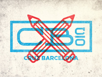 Cruz Barcelona barcelona cruz cruz barcelona grunge illustration multiply pencil retro vintage