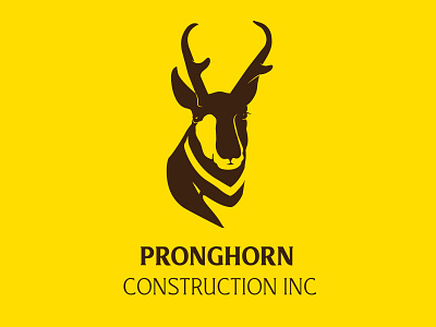 Pronghorn logo branding graphic design logo