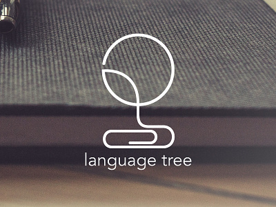 Language Tree books culture language learning logo world