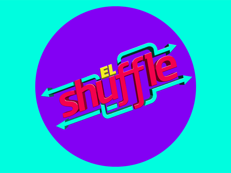 Shuffle LogoBug cinema4d mvs numusic shuffle television