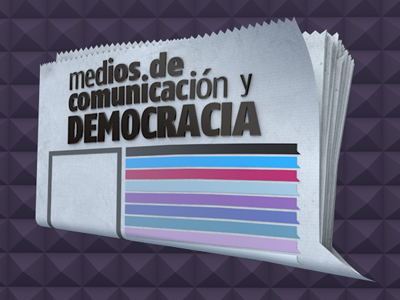 Mediosdemocracia Logob democracy newspaper paper review