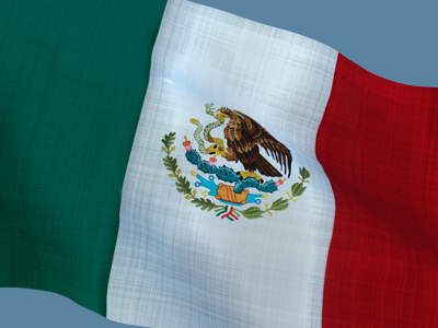 2012 - Bandera México 2012 bandera cinema4d democracy elections flag mexico
